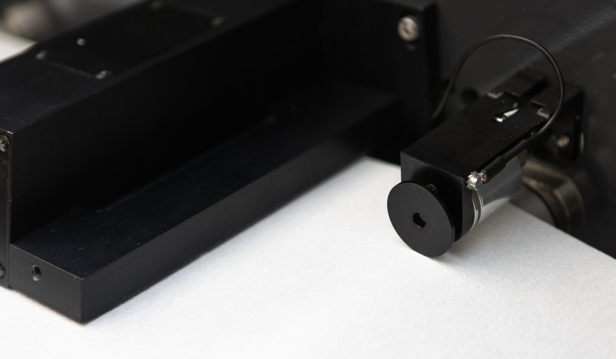 Tapio Porosity Sensor measuring air permeability of paper according to standard methods.